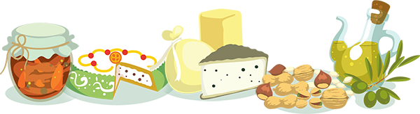 Olio, formaggio, conserve, dolci, e molto altro!